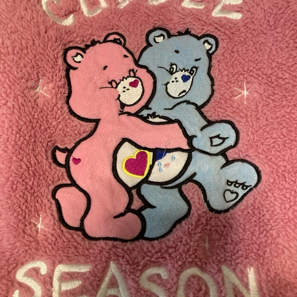 Care Bears Tops - Care Bears Pullover Sherpa Sweatshirt Cuddle Season XLarge Ladies
